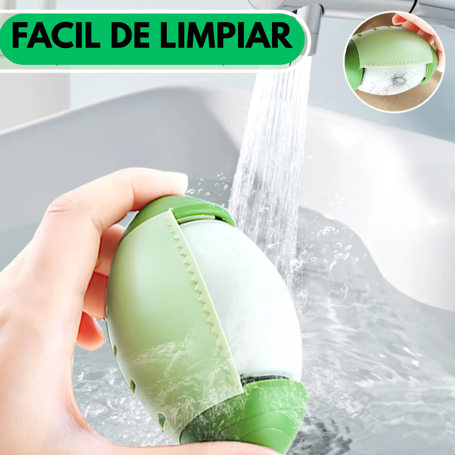 Rodillo Quitapelusas Lavable y Reutilizable