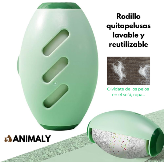 Rodillo Quitapelusas Lavable y Reutilizable